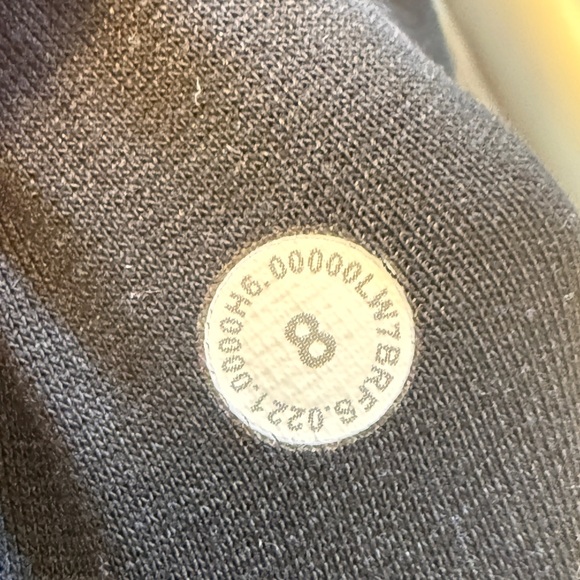 Lululemon align super high rise biker shorts 10" camo black women's size 8 - Picture 4 of 4